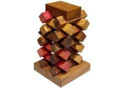 Ξύλινος Κατασκευαστικός Γρίφος Λογικής Hormon