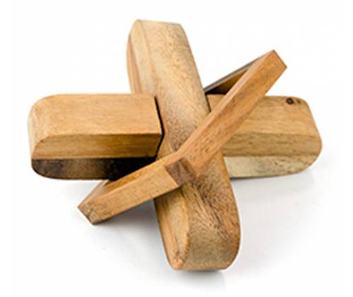 Wooden Logic Puzzle Cross Out -  Price: 10,00€
