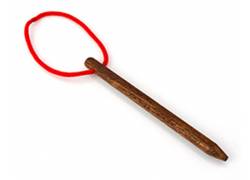 Ξύλινος Γρίφος  Με Σχοινιά & Κόμπους Pin