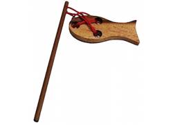 Ξύλινος Γρίφος Με Σχοινιά & Κόμπους Fishing