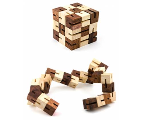 Ξύλινος Σχεδιαστικός Γρίφος All Your Style Snake 3D - Τιμή: 10,00€