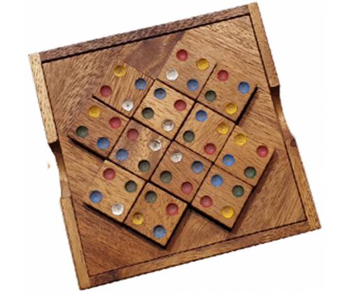 Ξύλινος Γρίφος Λογικής Colour Match - Τιμή: 11,00€