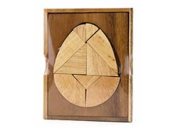 Wooden Design Puzzle The Egg French Tangram