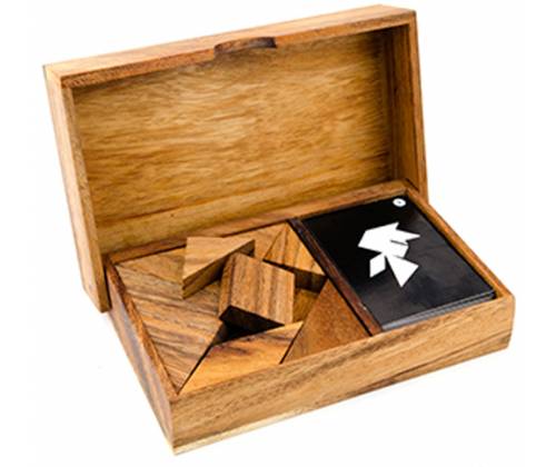 Ξύλινο Επιτραπέζιο Παιχνίδι Double Tangram - Τιμή: 28,00€