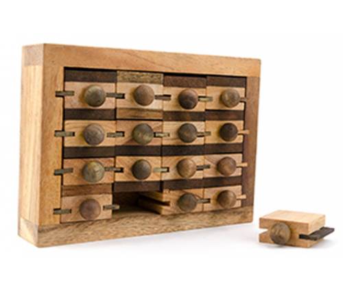 Ξύλινος Γρίφος Λογικής Σε Κουτί Apocathary Chest - Τιμή: 16,00€
