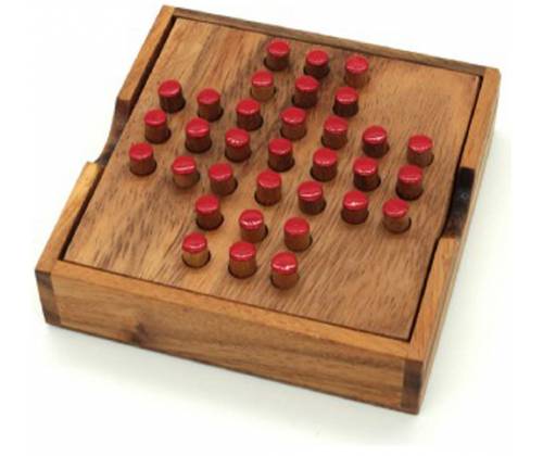 Wooden Logic Puzzle Solitaire Small -  Price: 12,00€