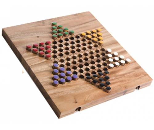 Wooden Board Game Chinese Checkers Large -  Price: 30,00€