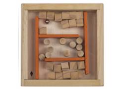 Ξύλινος Λαβύρινθος Δεξιότητας Orange