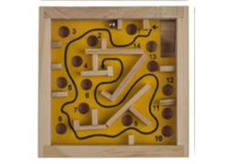 Ξύλινος Λαβύρινθος Δεξιότητας Yellow