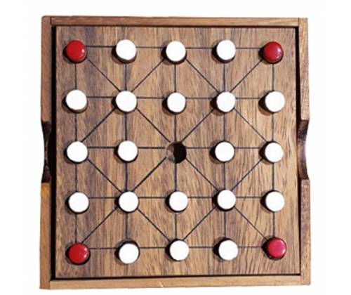 Wooden Board Game Bagh-Chall -  Price: 15,00€