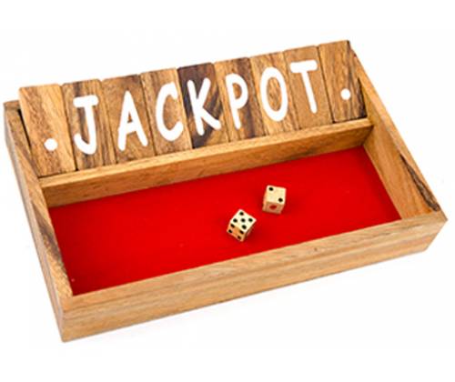 Ξύλινο Επιτραπέζιο Παιχνίδι Shut The Box - Τιμή: 18,00€